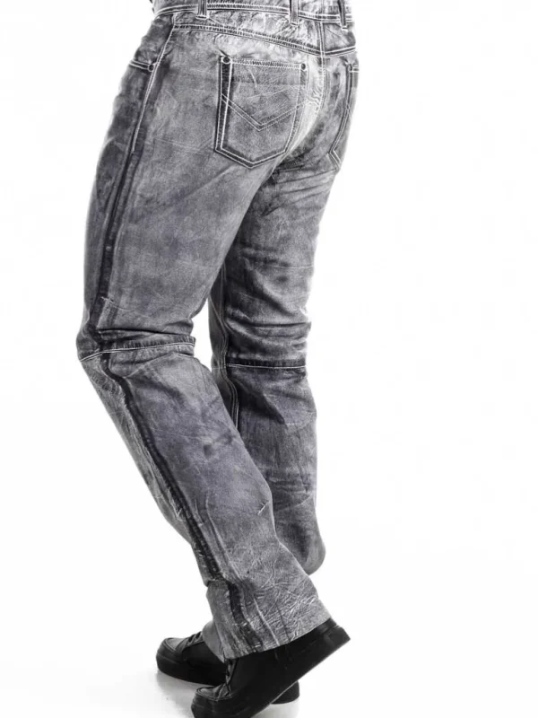 Legacy D12 Skindbukser - Dirty White^Dirty 12 Store