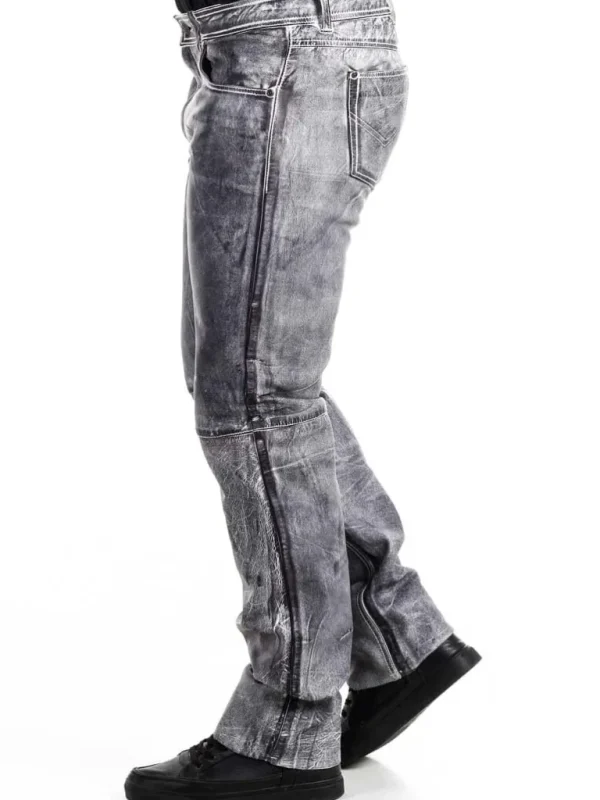 Legacy D12 Skindbukser - Dirty White^Dirty 12 Store