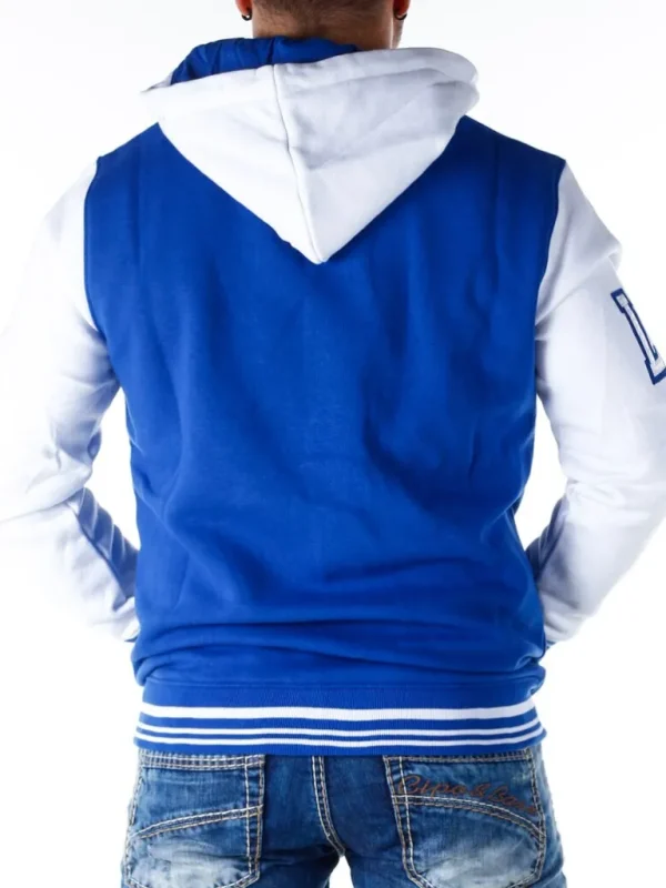 Los Angeles Collegejacke - Bla/Hvid^Rusty Neal Clearance