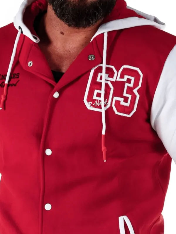 Los Angeles Collegejakke - Rod/Hvid^Rusty Neal Best