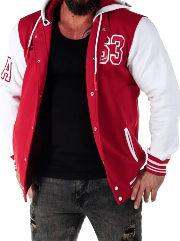 Los Angeles Collegejakke - Rod/Hvid^Rusty Neal Best