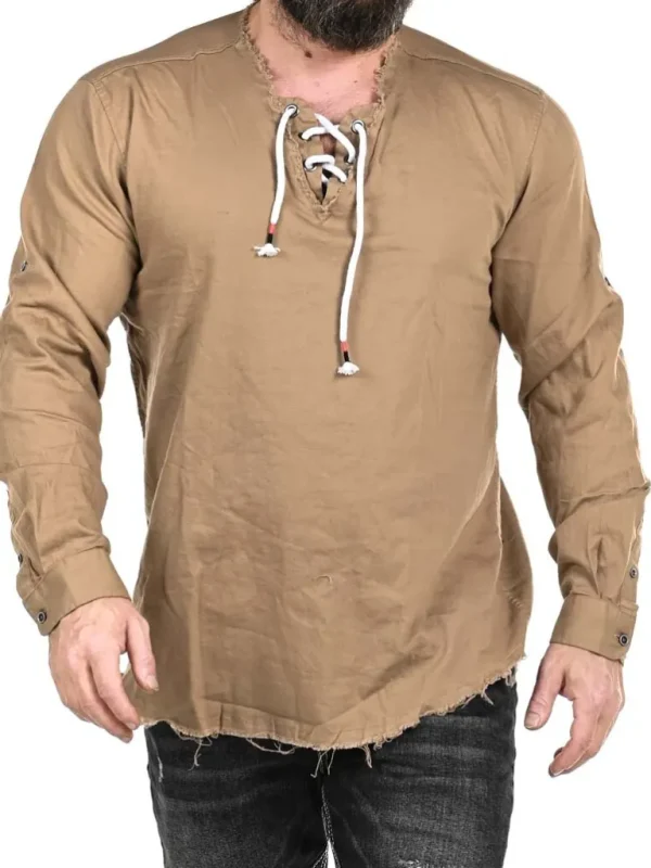 Lourdes Skjorte - Beige^Carisma Fashion