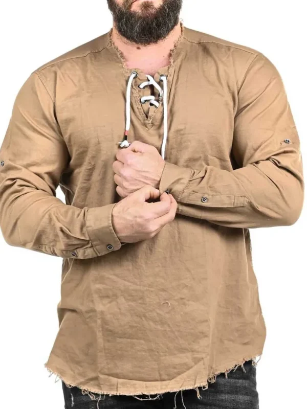 Lourdes Skjorte - Beige^Carisma Fashion