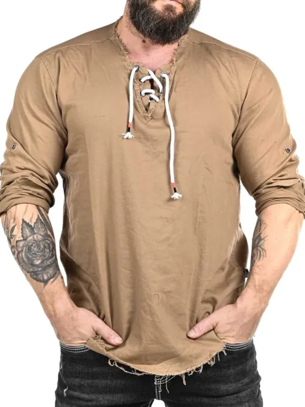 Lourdes Skjorte - Beige^Carisma Fashion