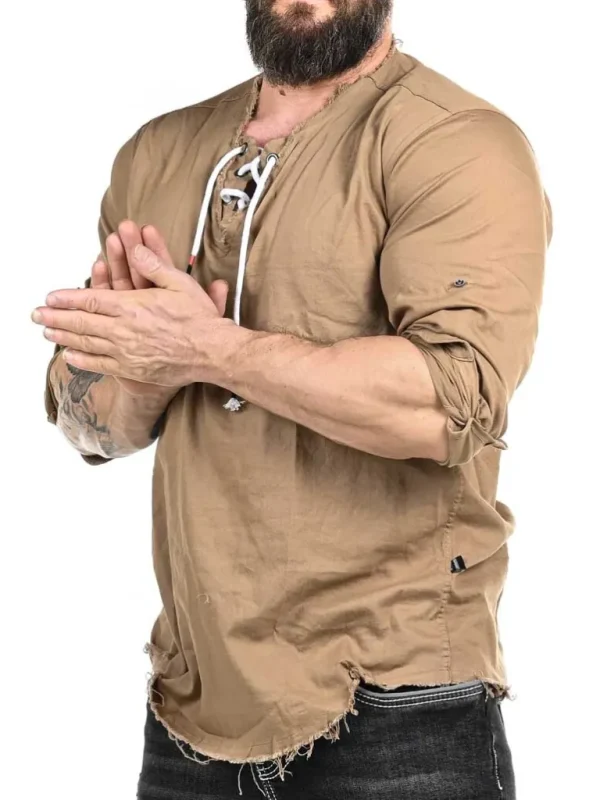 Lourdes Skjorte - Beige^Carisma Fashion