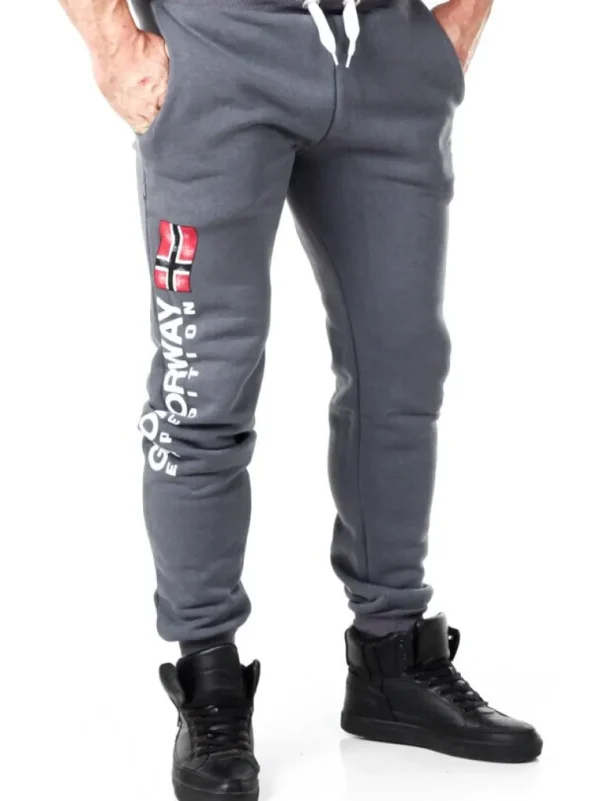 Machal Geo Norway Sweatpants - Gra^Geographical Norway Online