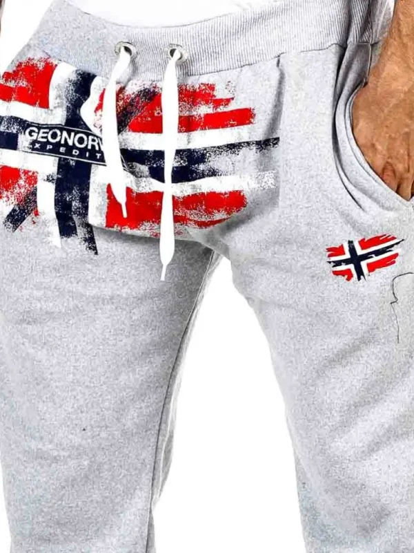 Mapote Geo Norway Sweatpants - Gra^Geographical Norway Hot