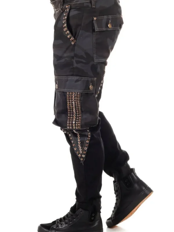 Marshal Jeans - Sort/Camo^Kingz Store