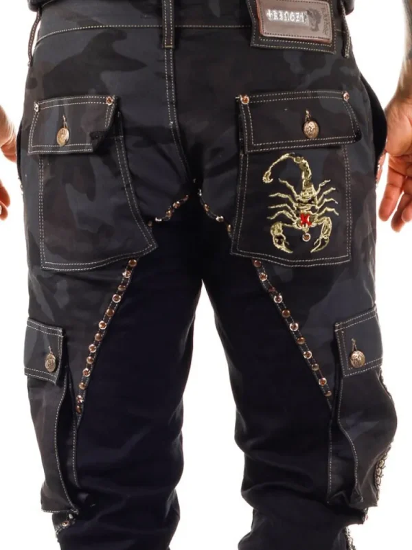 Marshal Jeans - Sort/Camo^Kingz Store