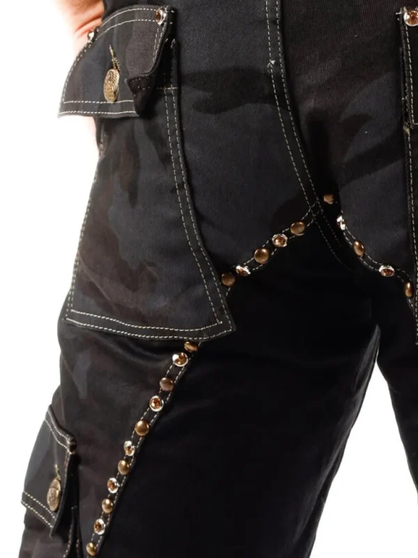 Marshal Jeans - Sort/Camo^Kingz Fashion