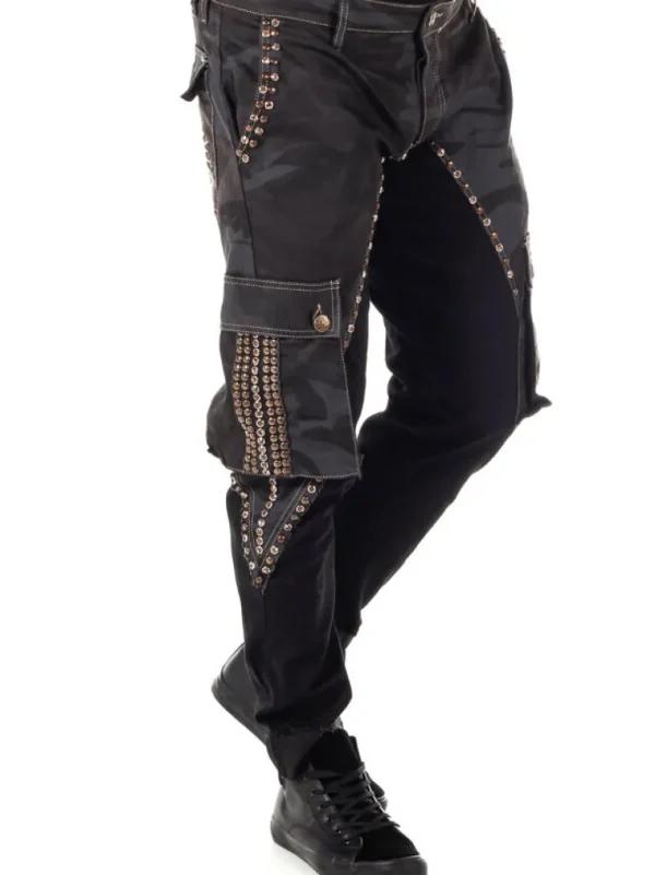 Marshal Jeans - Sort/Camo^Kingz Store