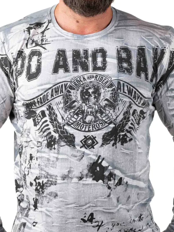 Moteros Longsleeve - Gra^Cipo & Baxx Clearance