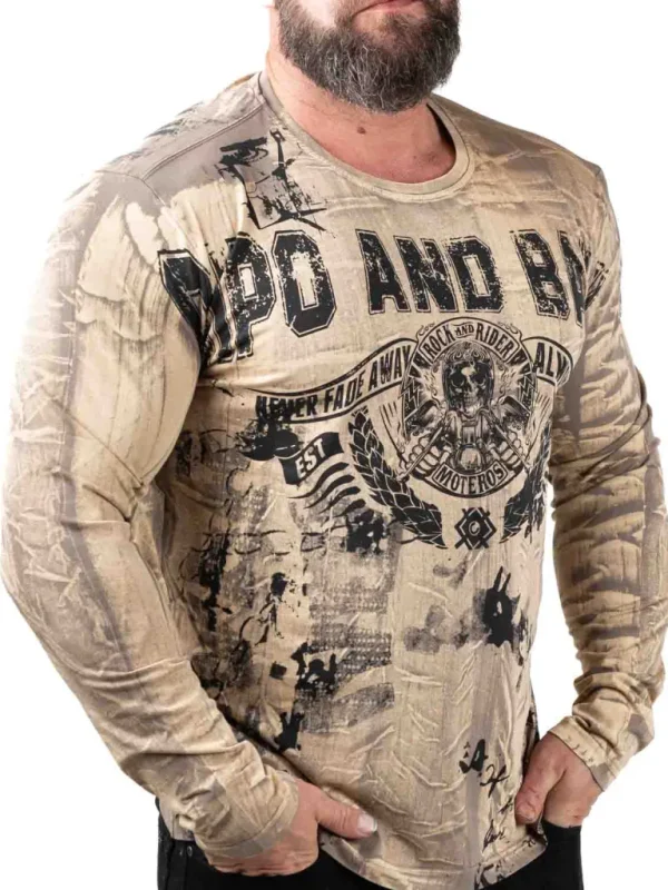 Moteros Longsleeve - Brun^Cipo & Baxx Shop