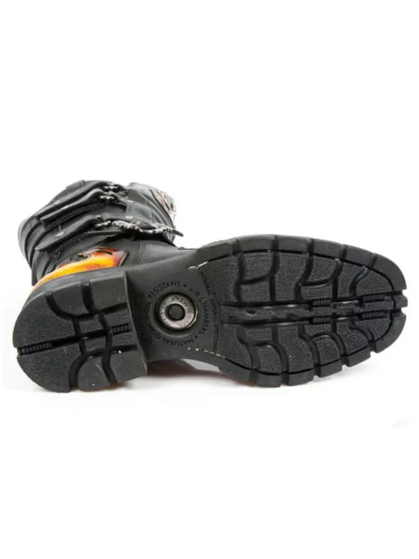 Motorcycle Boots - Sort^New Rock Clearance