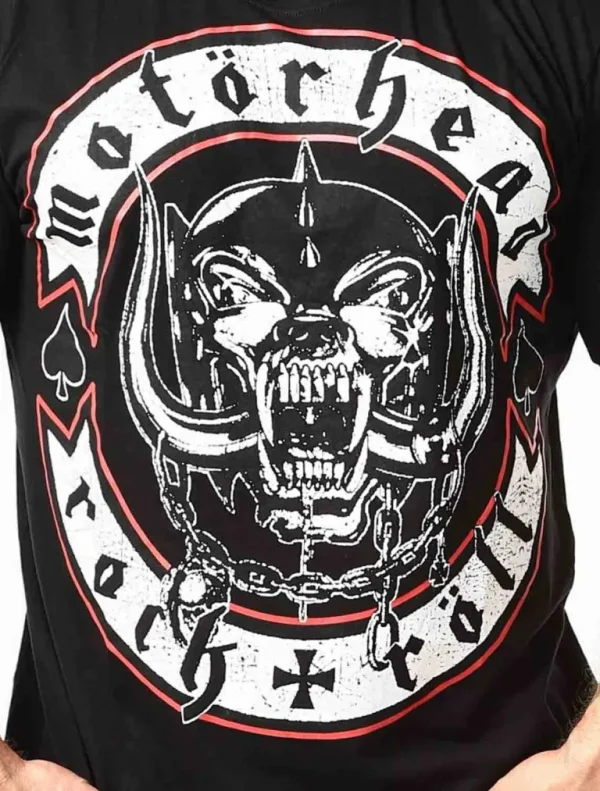 Motorhead Rock Roll T-Shirt - Sort^Brandit Online