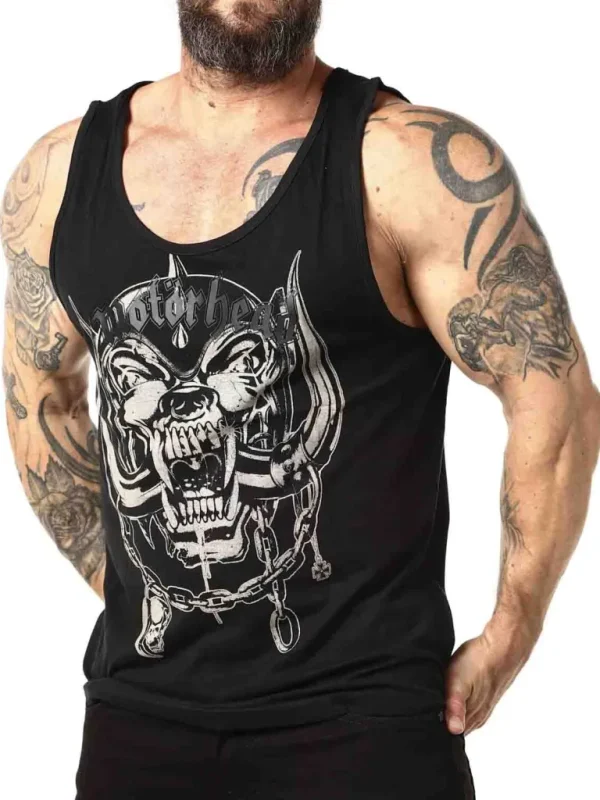 Motorhead Warpig Tanktop - Sort^Brandit Cheap