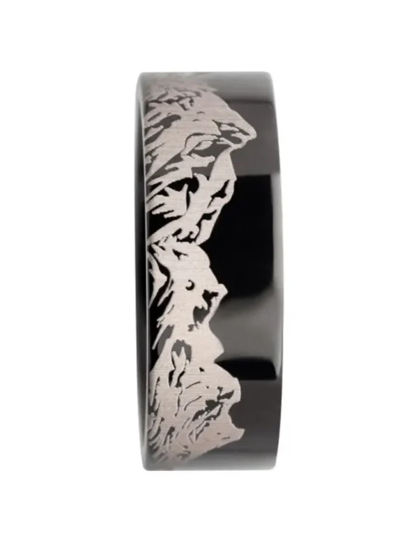 Mountain Ridge Ring - Sort/Solv^Inox Best