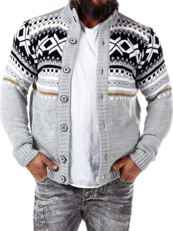 Nick Grizzly Cardigan - Gra^Carisma Cheap