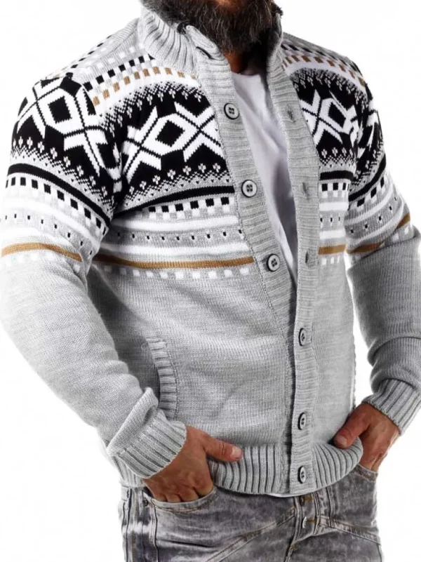 Nick Grizzly Cardigan - Gra^Carisma Cheap