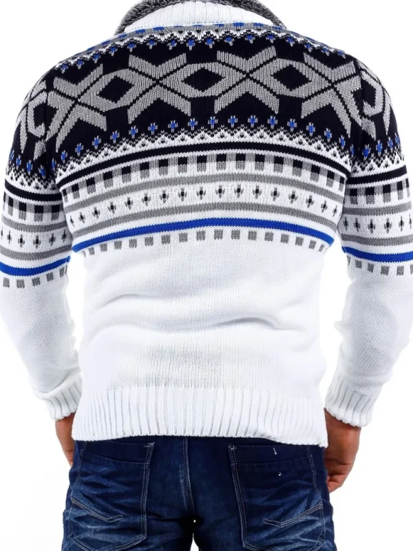 Nick Grizzly Cardigan - Hvid^Carisma Sale