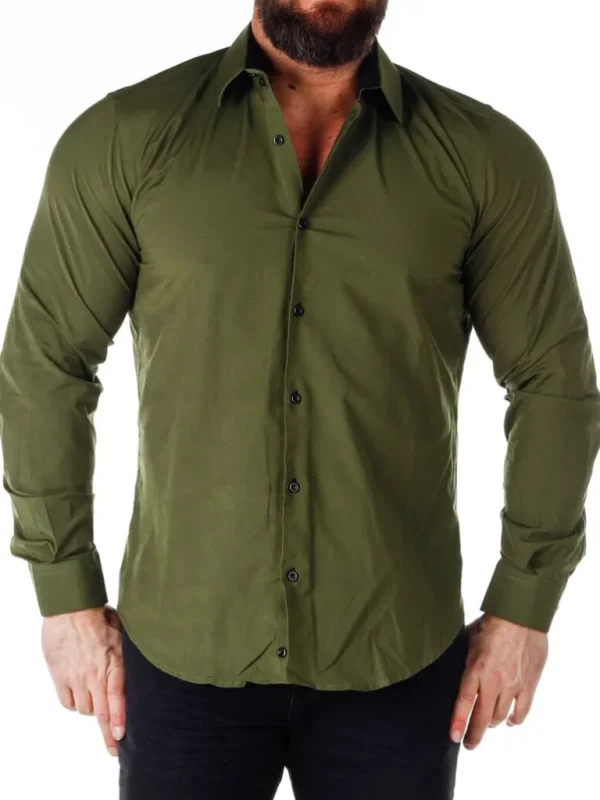 Obsess Skjorte - Khaki^Rusty Neal Hot