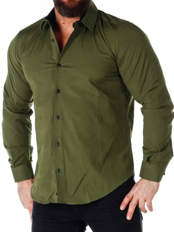 Obsess Skjorte - Khaki^Rusty Neal Hot