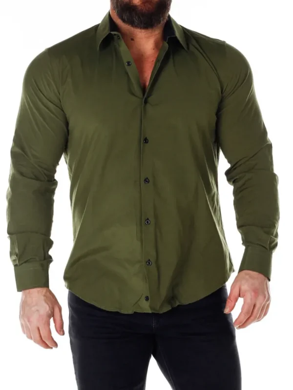 Obsess Skjorte - Khaki^Rusty Neal Hot