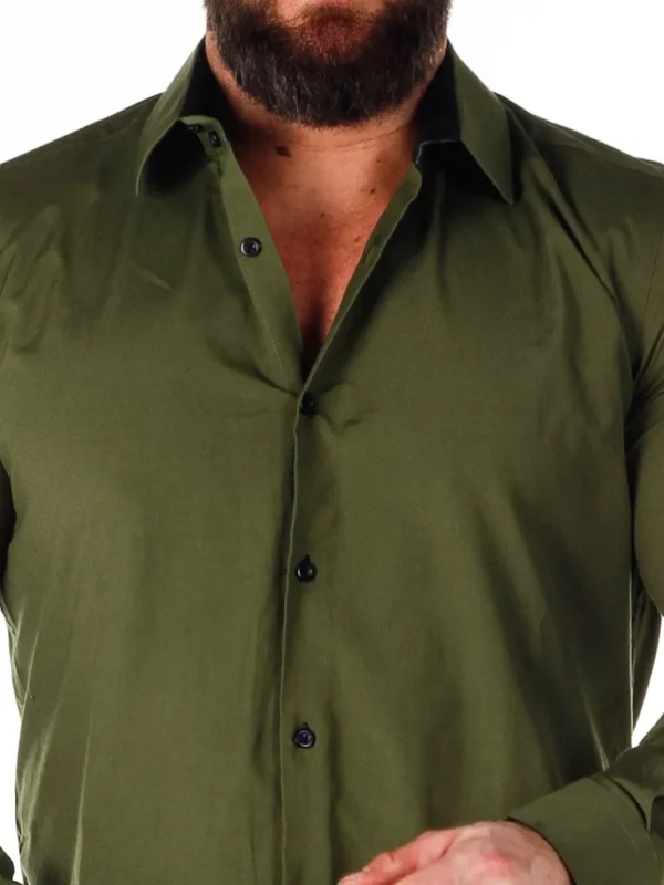 Obsess Skjorte - Khaki^Rusty Neal Hot