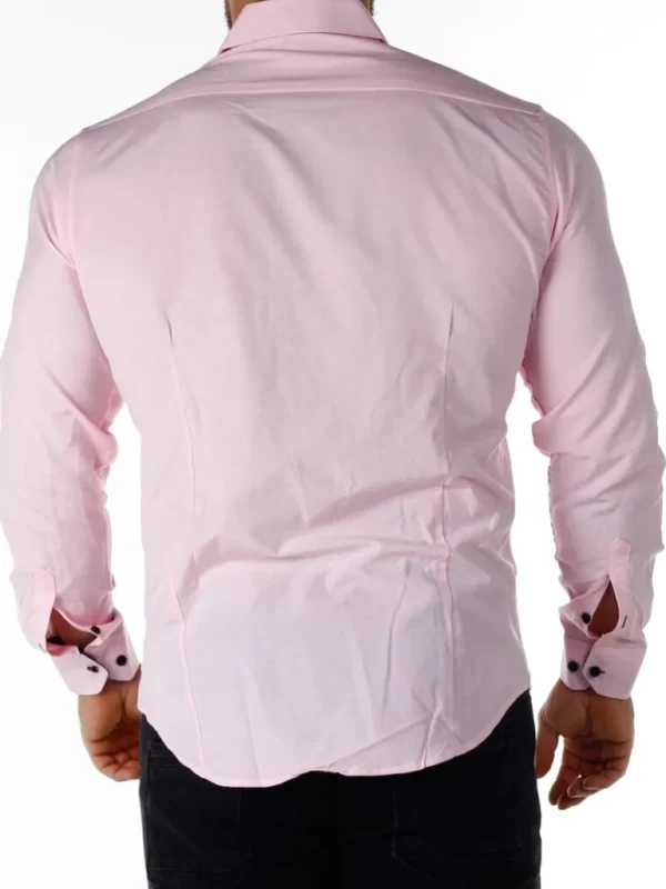 Obsess Skjorte - Lyserod/Sort^Rusty Neal Shop