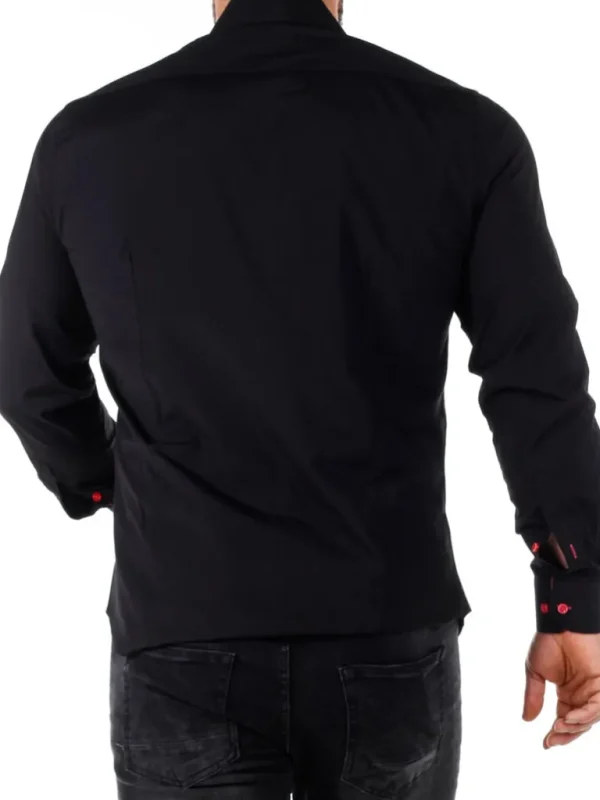 Obsess Skjorte - Sort/Lyserod^Rusty Neal Online