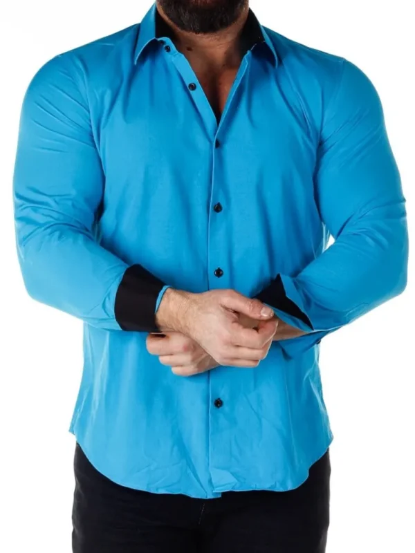 Obsess Skjorte - Turkis^Rusty Neal Hot