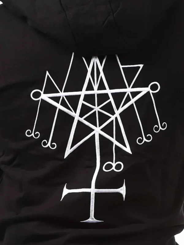 Pentagaldr Hoodie - Sort^Old Norse Best
