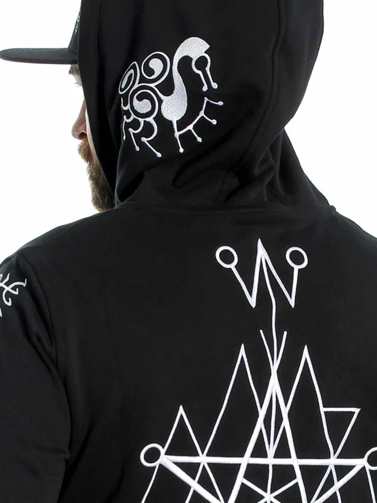 Pentagaldr Hoodie - Sort^Old Norse Best