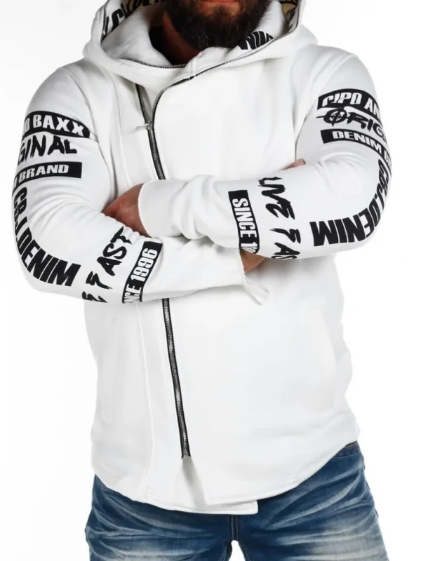 Original Live Hoodie - Hvid^Cipo & Baxx Hot