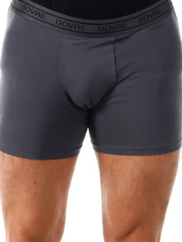 6-Pack Bamboo Boksershorts - Sort/Gra/Morkebla^Dovre Best Sale