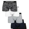5-Pack Organic Boksershorts - Sort/Hvid/Gra^Urban Classics Fashion