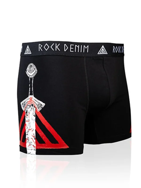 4-Pak Viking Sword Boksershorts - Sort^* Flash Sale