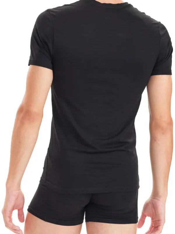 2-Pak Jbs Bamboo V-Neck T-Shirt - Sort^Dovre Sale
