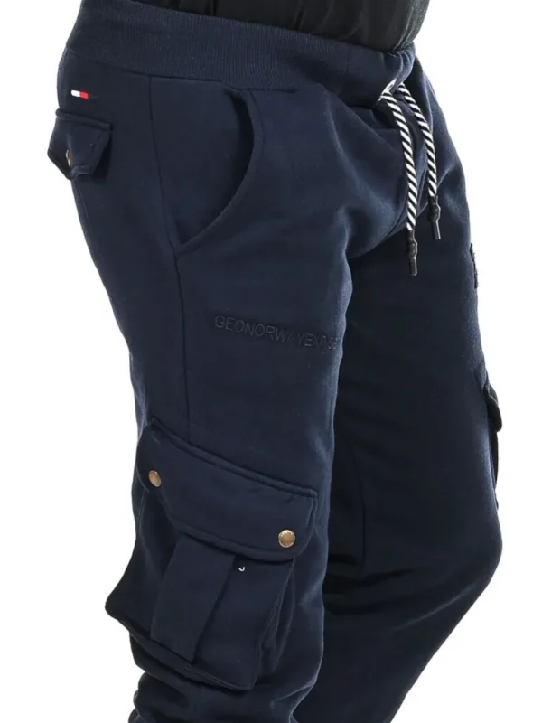 Palermo Geo Norway Sweatpants - Morkebla^Geographical Norway Shop