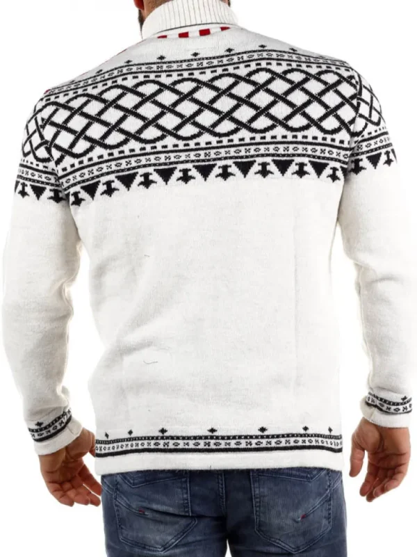 Rd Balder Cashmere Strikket Troje - Off White^* Best Sale