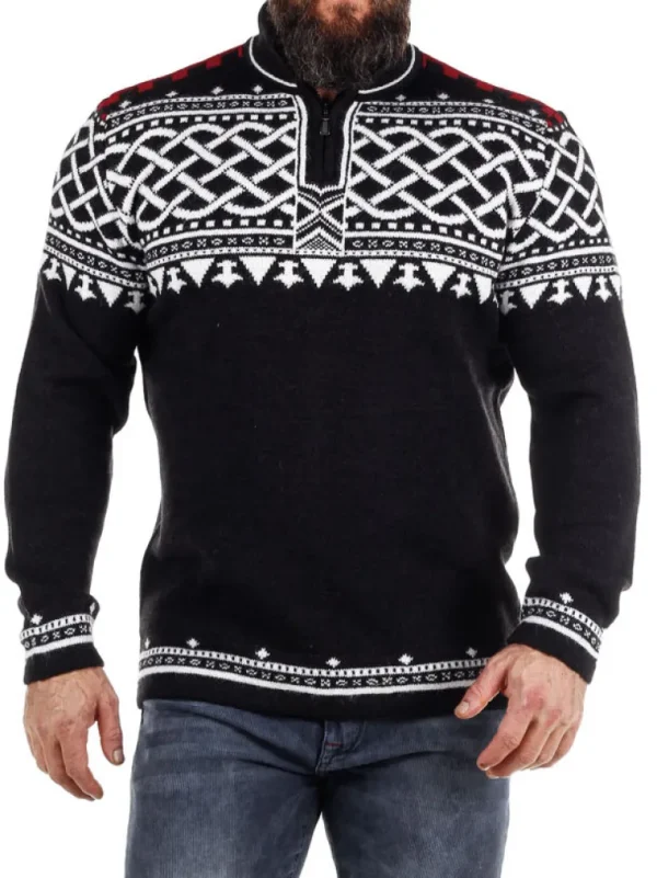 Rd Balder Cashmere Strikket Troje - Sort^* Best Sale