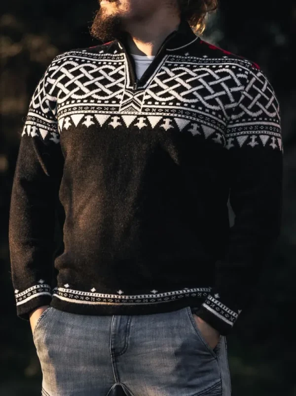 Rd Balder Cashmere Strikket Troje - Sort^* Best Sale