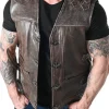 Rd Biker Skindvest - Brun^* Best Sale