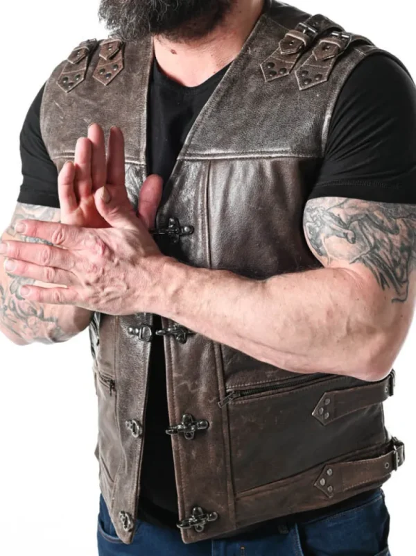 Rd Biker Skindvest - Brun^* Best Sale