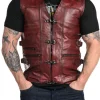 Rd Biker Skindvest - Dirty Red^* Cheap