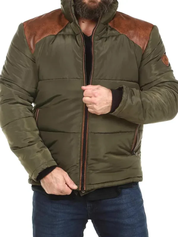 Rd Breeze Vinterjakke - Gron/Brun^* Cheap