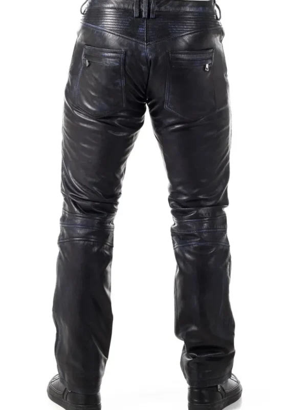 Rd Lavello Skindbukser - Dirty Blue^* Hot