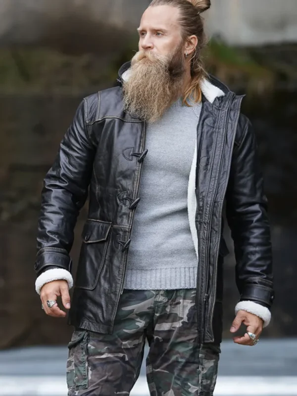 Rd Matan Foret Skindfrakke - Vintage Black^* Discount