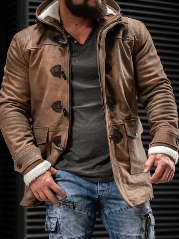 Rd Matan Foret Skindfrakke - Brun^* Flash Sale