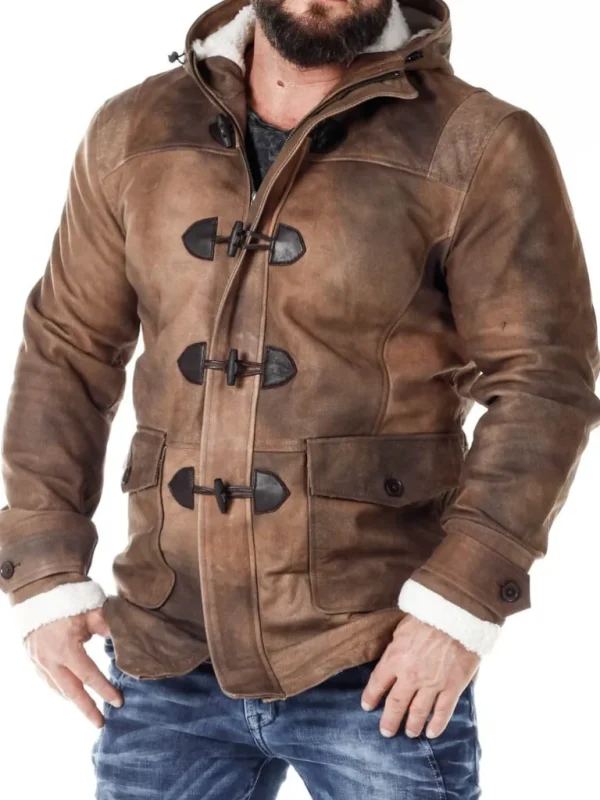 Rd Matan Foret Skindfrakke - Brun^* Flash Sale